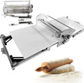 Macchina Pasta Elettrica in Acciaio Inox, Spessore Regolabile 2-30mm, Ideale per Casa e Commercio, Larghezza 22,4'