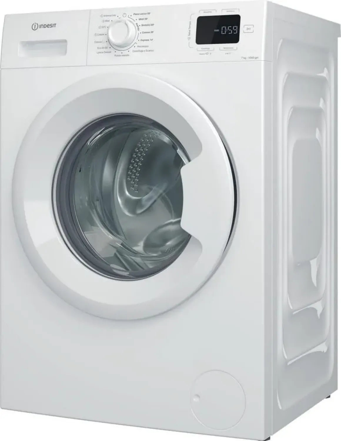 Indesit Lavatrice a Carica Frontale, 7 kg, My Time, Bianco