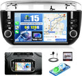 Autoradio Android 15 con Carplay per Fiat Punto/Linea, Schermo 7' 8-core 6+128G, DSP, Bluetooth, GPS, WiFi, FM/RDS, 32EQ
