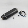 Scarico in Fibra di Carbonio per Moto Yamaha R6 TMAX530 - Compatibile con Nmax MAX PCX Z900 MT07 (51/60 mm)