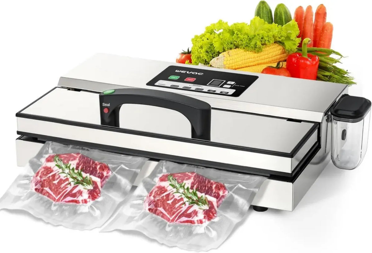 Sigillatrice sottovuoto Wevac 550W con serbatoio liquido per uso commerciale