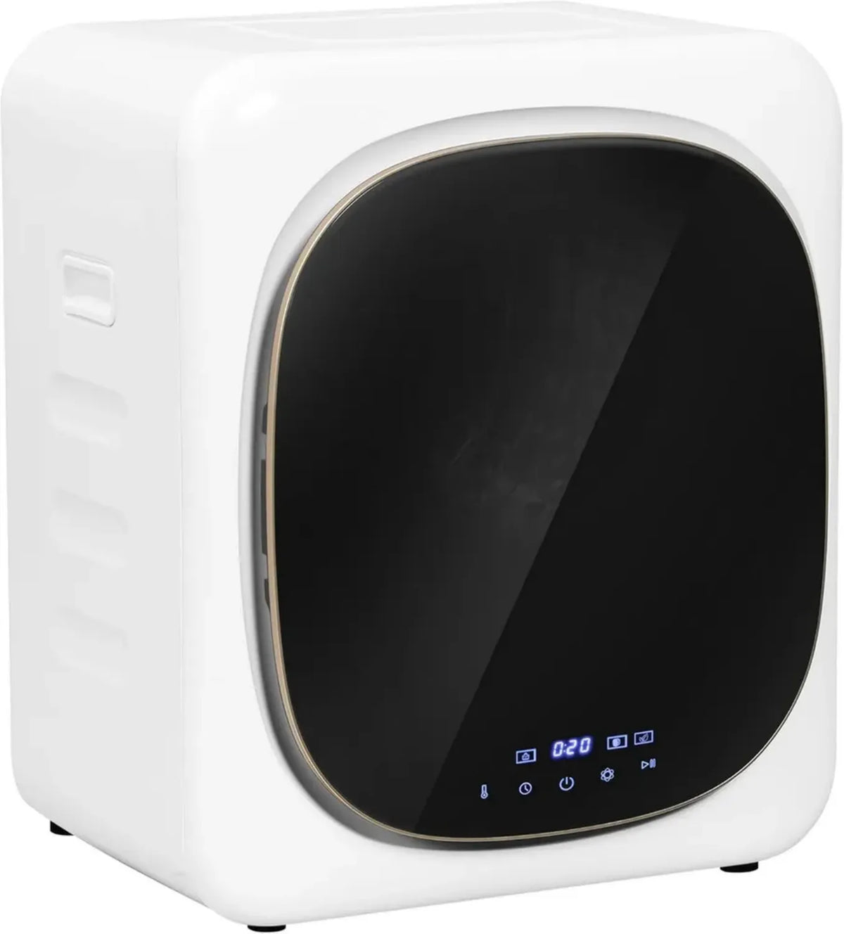 Asciugatrice Portatile HOMCOM 4kg, 6 Programmi, Display LED, 800W, Compatta e Versatile
