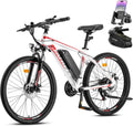 Bici Elettrica Fafrees 26' MTB 21 Velocità con Batteria Rimovibile 36V/13.5Ah, Autonomia 80-100km, Freni a Disco per Adulti