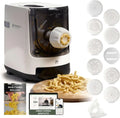 Macchina per Pasta CLASSE ITALY con 11 Accessori, Bilancia Integrata, Produce Fino a 800g di Pasta, 15 Formati, 5 Anni di Garanzia