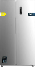 Frigorifero Cecotec Bolero CoolMarket 2 Porte 261L Bianco, Classe E, Fast Freezing, Display e Porta Reversibile