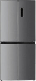 Beko GNO46623MXPN Frigorifero Americano, 466L, Display Multifunzione, HarvestFresh
