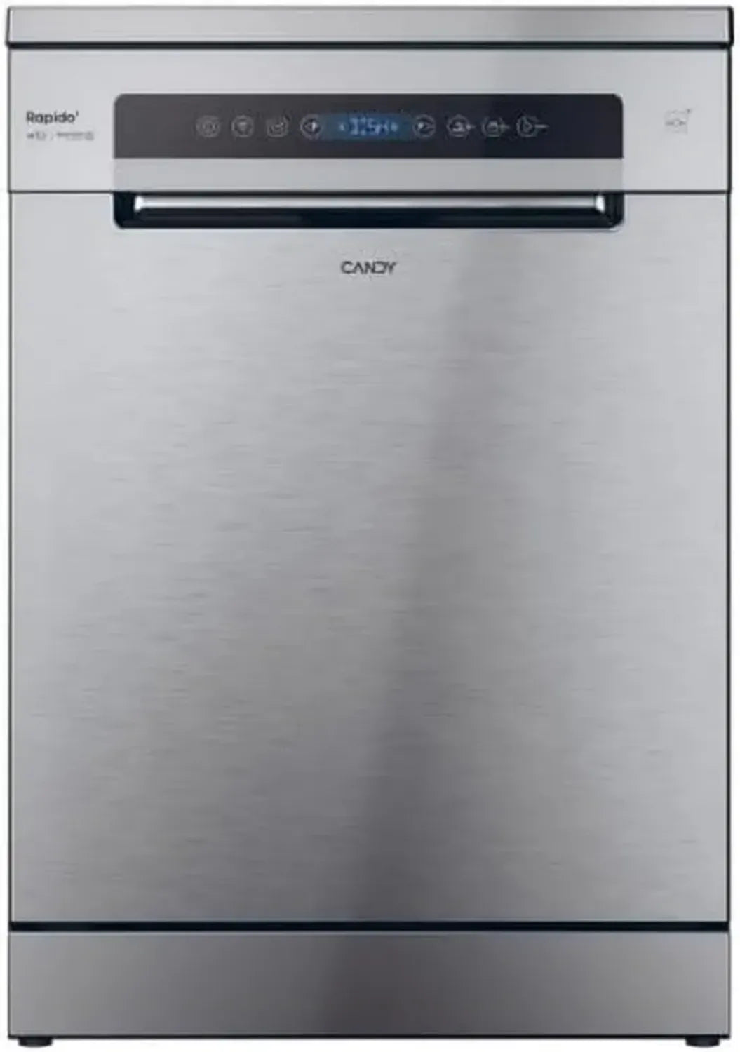 Lavastoviglie Candy CF-6C4F0X 60 cm, 16 Coperti, 8 Programmi, Inverter, Wifi + Bluetooth, Acciaio Inox, Classe C