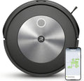 iRobot Roomba J7 Robot Aspirapolvere Intelligente Wi-Fi, Rilevamento Ostacoli, Compatibile Animali, Controllo App e Vocale, Argento