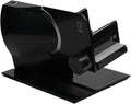 Affettatrice Elettrica EUREL RS92 Nera con Lama in Acciaio Inox e Spessore Regolabile