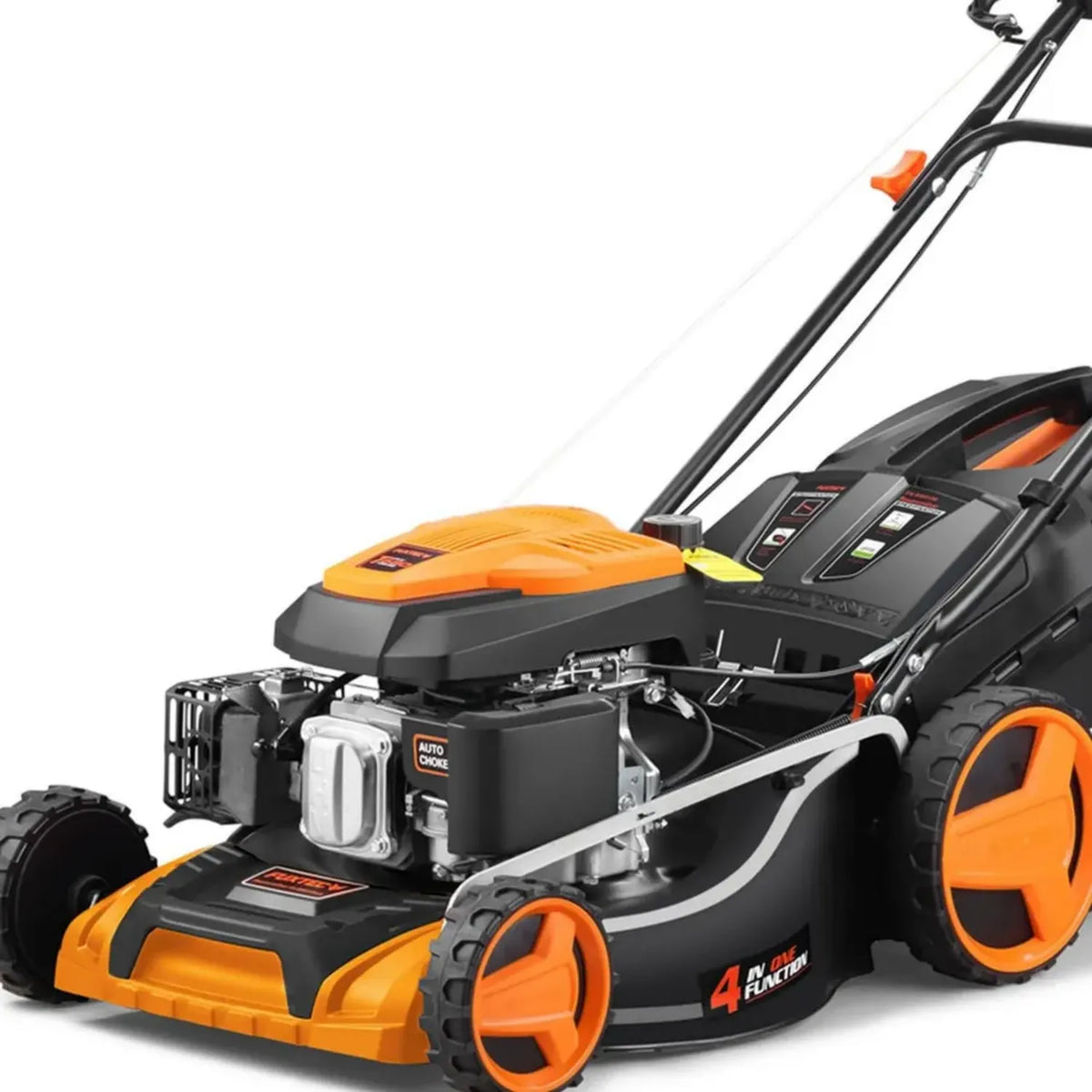 Rasaerba a benzina FUXTEC RM5196PRO 51cm, motore 196cc, autotrascinamento e mulching