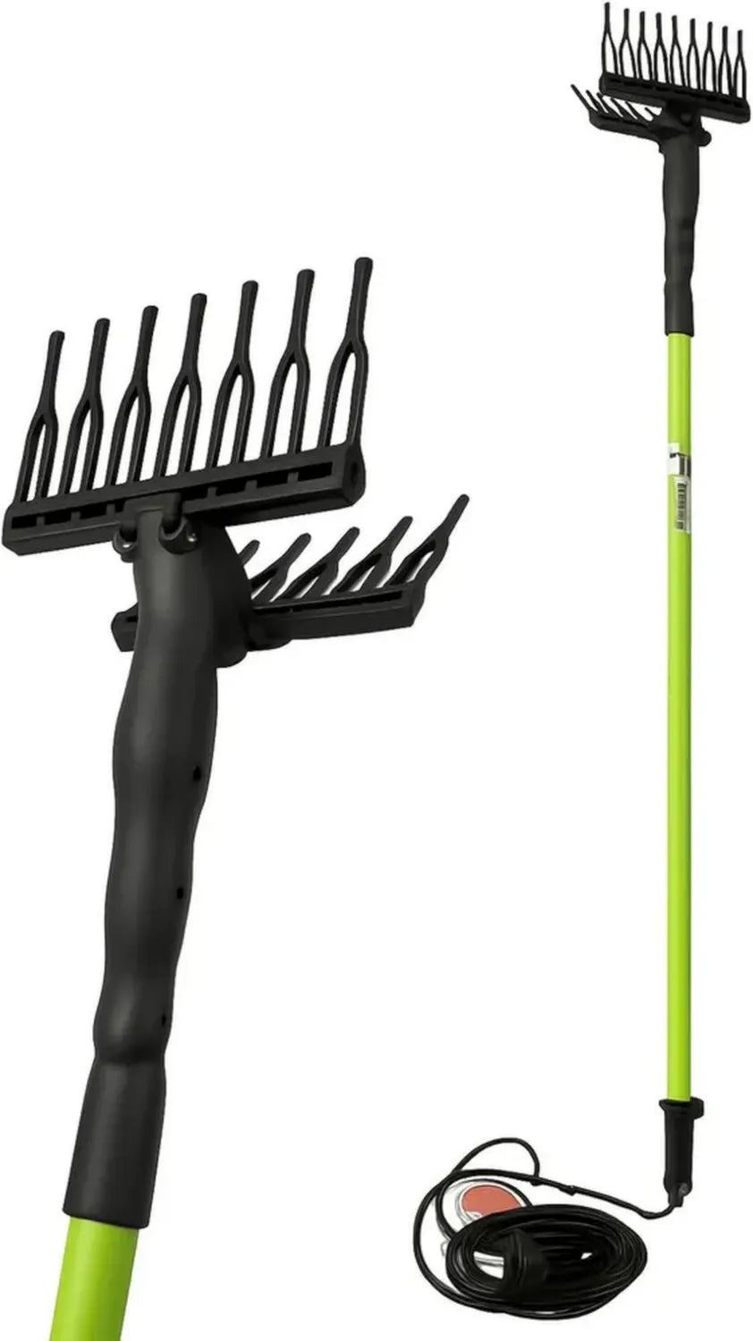 Scuotitore Elettrico Professionale per Olive 12V - Asta Regolabile 2.1-2.9m, Peso Leggero 3.4kg, Certificazione CE/EMC/ROHS