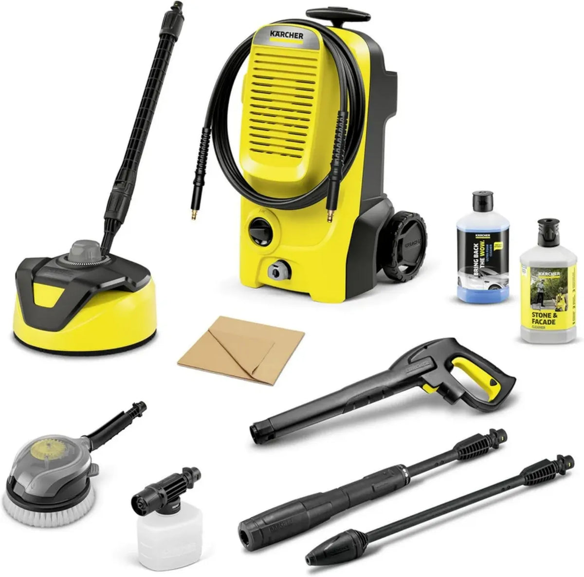 Kärcher Idropulitrice K 5 Classic con Accessori per Auto e Casa, 145 bar, 500 l/h