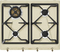 Smeg SRV864POGH Piano Cottura a Gas Incassato Crema