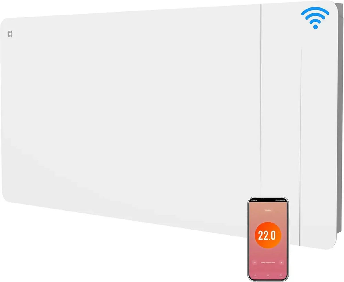Stufa Ceramica CIARRA 2000W con WiFi - Riscaldamento Rapido per Ambienti Grandi 15-30 m²