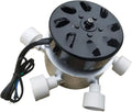 Generatore idroelettrico a turbina da 3000W, micro impianto di energia da 220V, sistema efficiente per flussi d'acqua, kit con 6 tubi per campeggio e torrenti