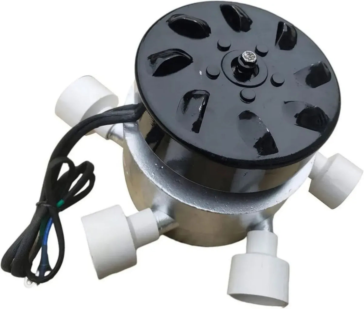 Generatore idroelettrico a turbina da 3000W, micro impianto di energia da 220V, sistema efficiente per flussi d'acqua, kit con 6 tubi per campeggio e torrenti