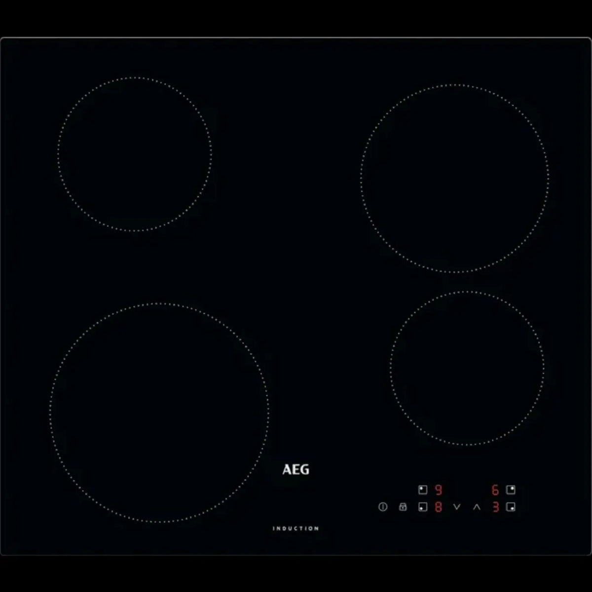 AEG Piano Cottura a Induzione 4 Zone, Nero, 59x52 cm