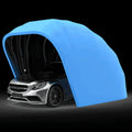 Garage Mobile Automatico in Acciaio Inox con Telecomando, Tenda Pieghevole Resistente per Auto (Verde)