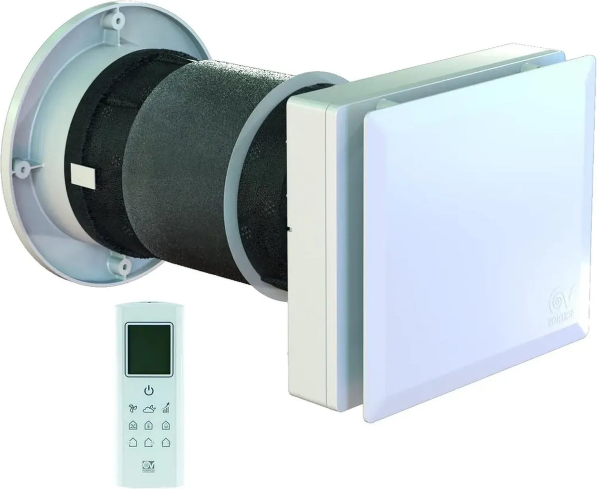Sistema di Ventilazione VORTICE HRW40 Mono Evo con Telecomando, Recuperatore di Calore Residenziale e Commerciale
