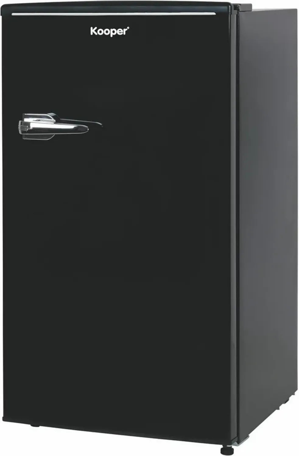 Frigorifero retrò con porta singola nero 100 L, Kooper