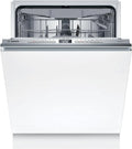 Lavastoviglie Bosch Serie 4 SMV4HCX07E, Smart, Incasso Totale, 10 Coperti, Cestelli Regolabili, Motore EcoSilence, 60 cm
