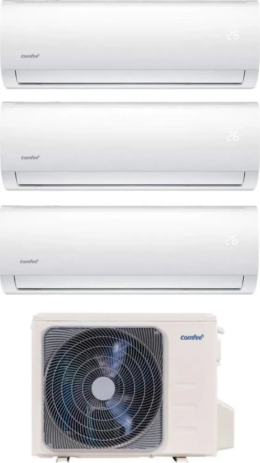 Condizionatore Multi Split Inverter 2x9000 + 12000 Btu Classe Energetica A++