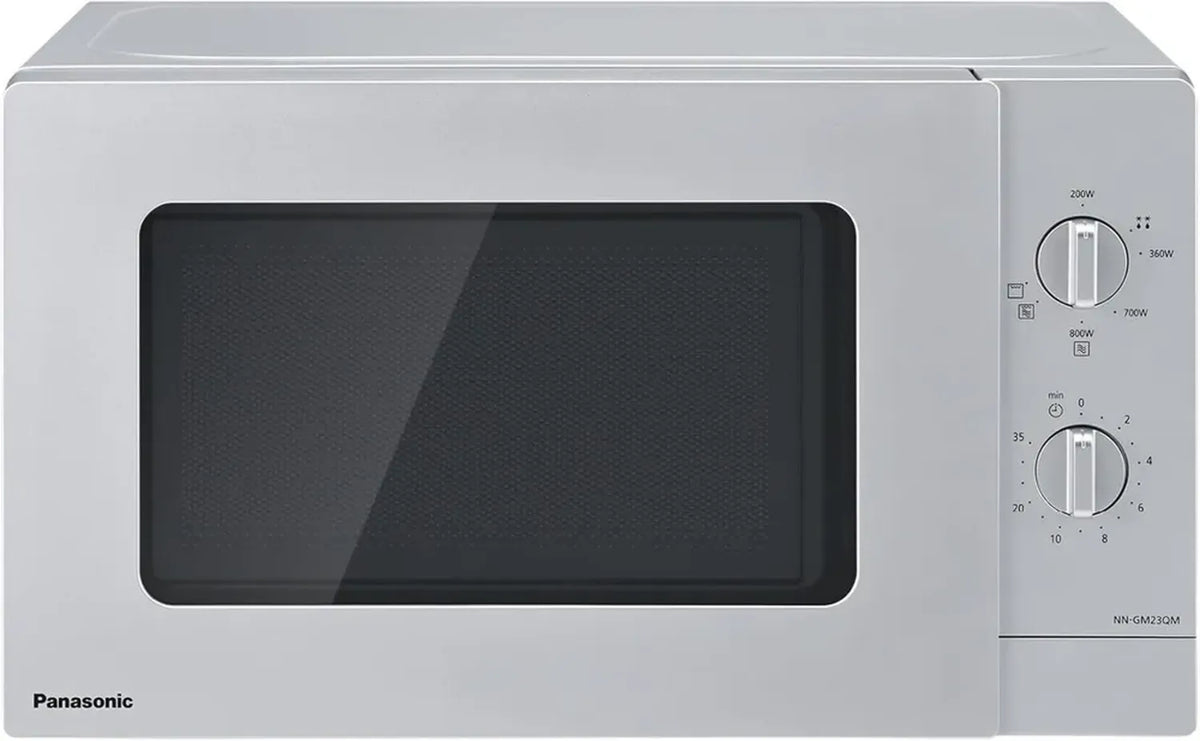 Panasonic Forno a Microonde 20L con Grill, 800W, Argento