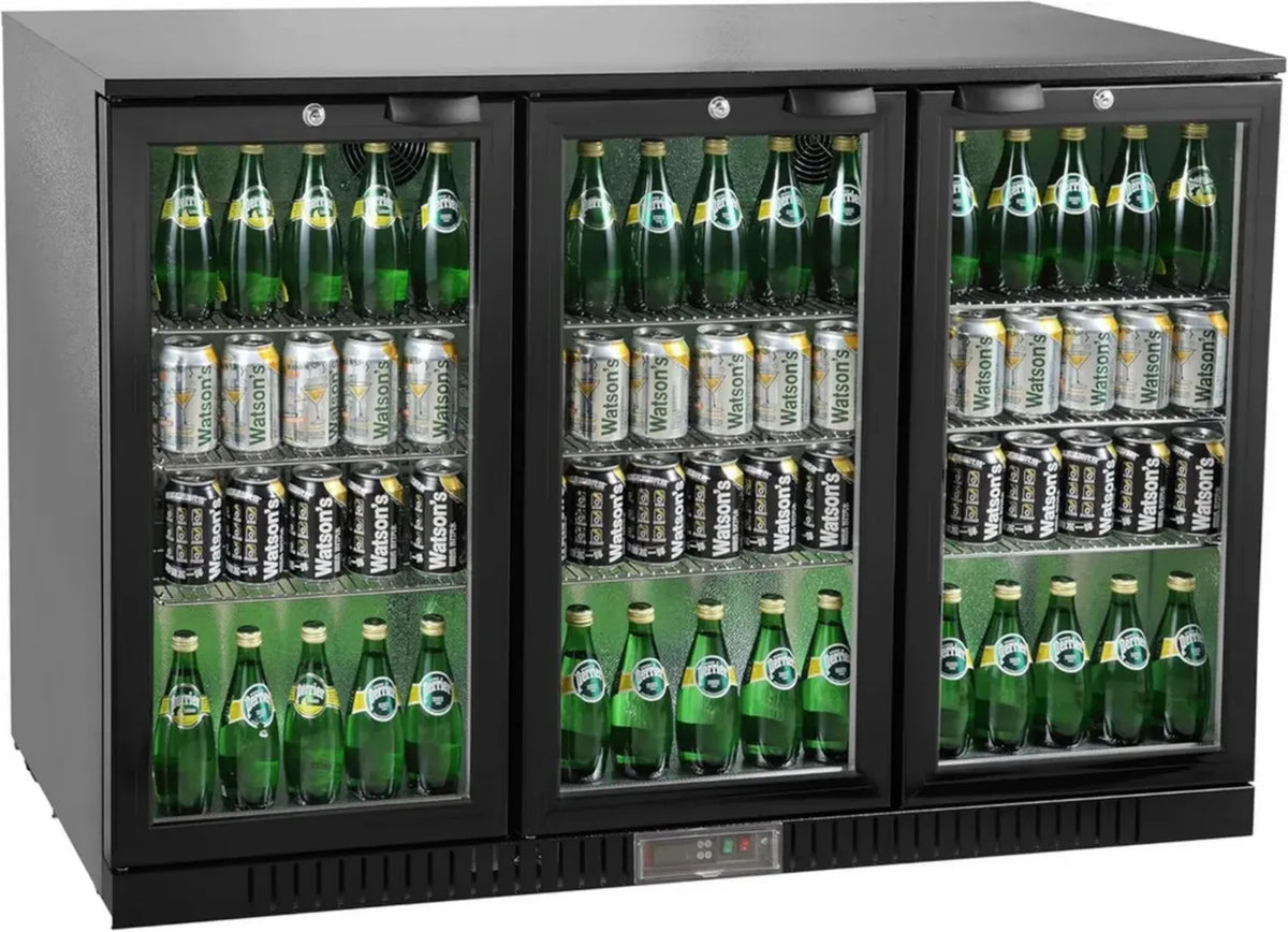 Frigorifero per Bevande METRO Professional 308L con Porta in Vetro e Serratura