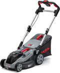 Tagliaerba a Batteria 36V IKRA 3in1 con Funzione Mulching, Per Prati fino a 400m², Larghezza di Taglio 38cm, Altezza Regolabile 30-75mm, Compatibile con Bosch