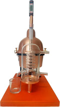 Distillatore in Rame per Oli Essenziali con Serpentina in Vetro