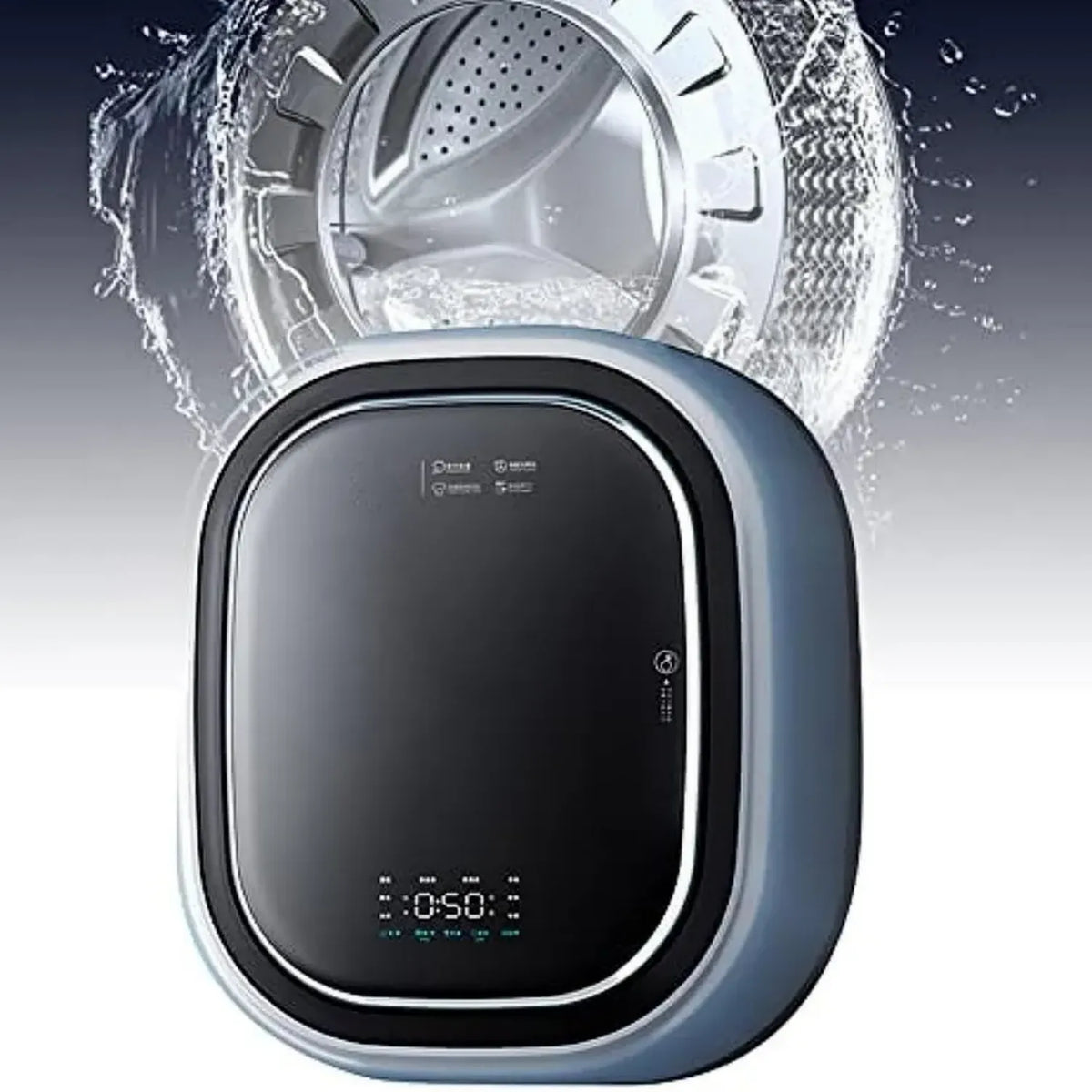 Lavatrice a Parete Salvaspazio 3kg, 1450W - Intimo e Uso Appartamento