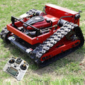 Tagliaerba a Benzina 7,5 HP con Telecomando, Ideale per Pendenze fino a 45°, Larghezza di Taglio 550 mm, Altezza Regolabile 10-180 mm