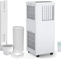 Climatizzatore Portatile 9000 BTU, Funzione 3-in-1 con Deumidificatore e Ventilatore, Controllo Remoto e Timer 24H