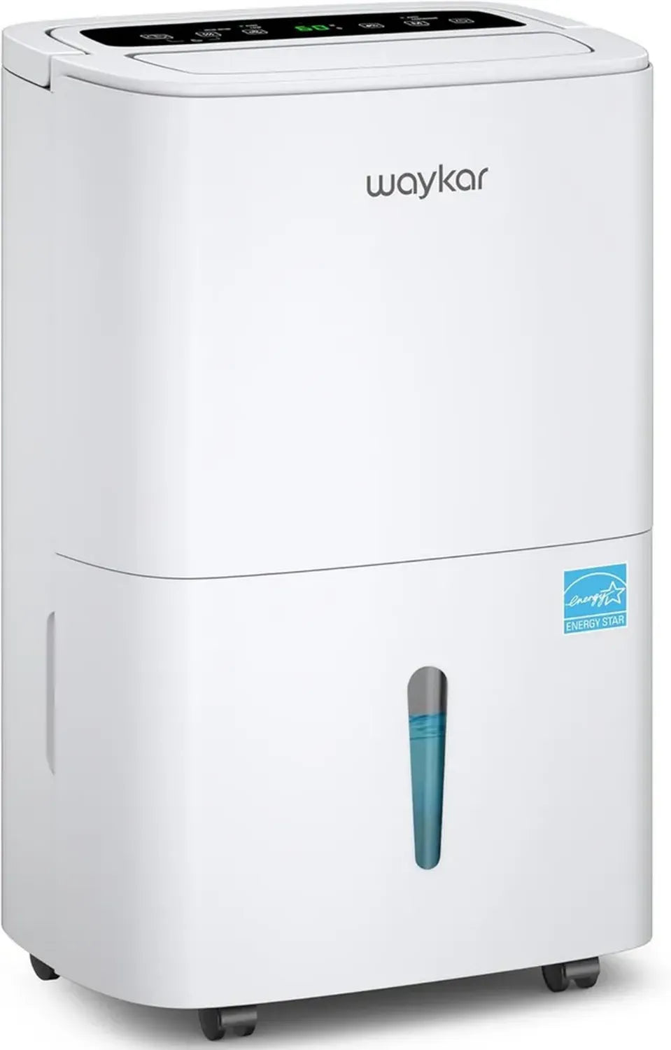 Deumidificatore Waykar 150L, per 7.000 m², uso commerciale e domestico