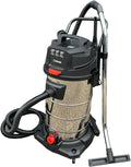 Aspiratore Industriale 3000W Umido e Secco 100L in Acciaio Inossidabile con 3 Motori