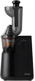 H.Koenig GSX24 Estrattore di Succo Verticale Senza BPA - Ampia Apertura da 82mm - 3 Filtri per Succhi e Sorbetti - Spremitura Lenta 50 Giri/min 400W