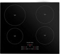 Piano cottura a induzione Russell Hobbs 59 cm, 4 zone, 9 livelli di potenza, controllo touch, spegnimento sicuro, timer LED