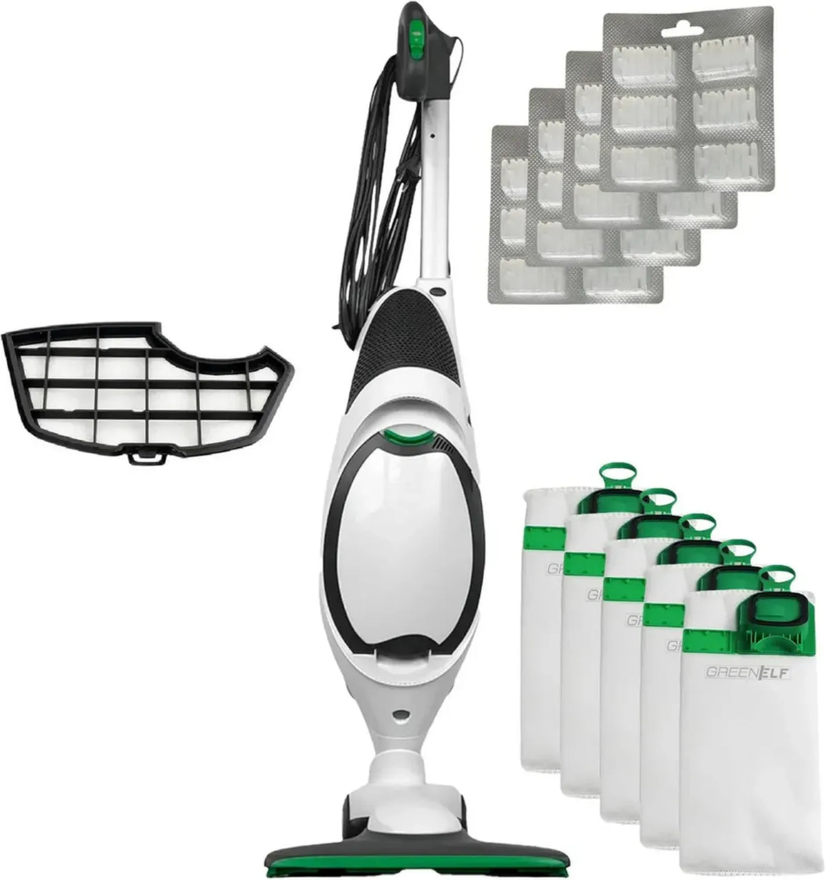 Aspirapolvere Folletto VK150 con Accessori Compatibili e Garanzia