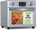 Friggitrice Aria Digitale NutriChef con Controllo Preciso, Cottura Sana per Pollo, Dolci, Patatine e Bistecca