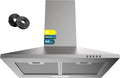 Cappa Aspirante Cecotec 60 cm Inox con Motore Silenzioso e Filtri a Carbone