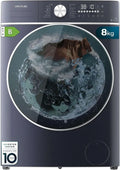 Cecotec Lavasciuga 8kg/5kg, 1400RPM, 16 Programmi, Inverter Plus, Vapore, Smart Control, Lavaggio Delicato, Igiene Antibatterica