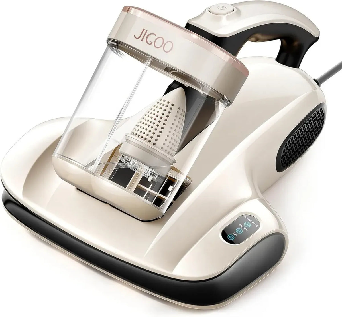 Aspirapolvere JIGOO S100 per Materassi con Luce UV e Vibrazione