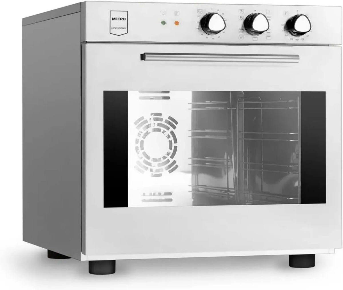 Forno a Convezione Professionale in Acciaio Inox 2800W con Timer e Accessori