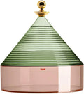 Kartell Trullo Contenitore in Tecnopolimero, Verde e Rosa, 27 cm x 25 cm