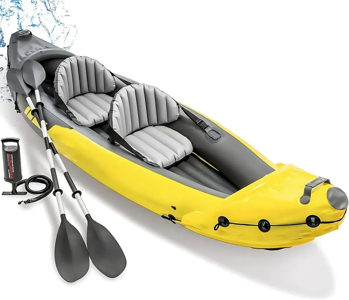 Kayak Gonfiabile per 2 Persone con Accessori Completi