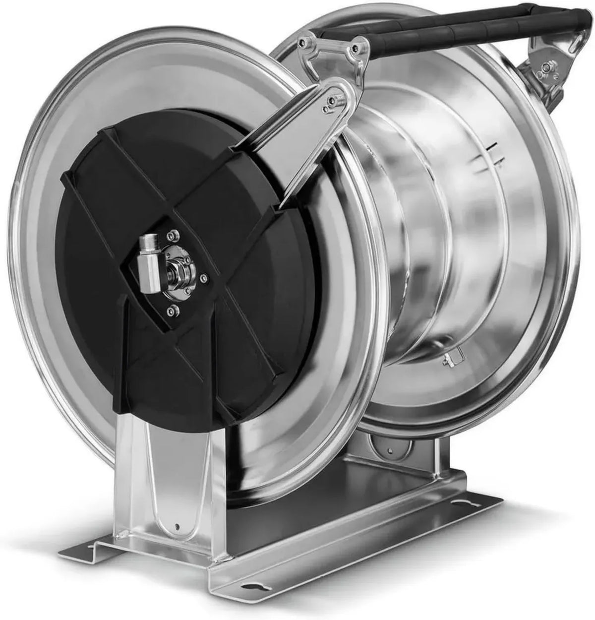 Avvolgitubo Automatico in Acciaio Inox Kärcher, 40m, Robusto e Efficiente