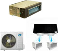 Climatizzatore Canalizzato 9000 BTU Inverter R32 A++ con Plenum 2 Uscite - Modello Diloc