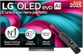 LG OLED 77C5 Evo, Smart TV 4K UHD con Dolby Vision e Atmos, webOS AI, Gaming VRR e G-SYNC 144Hz, 77 Pollici