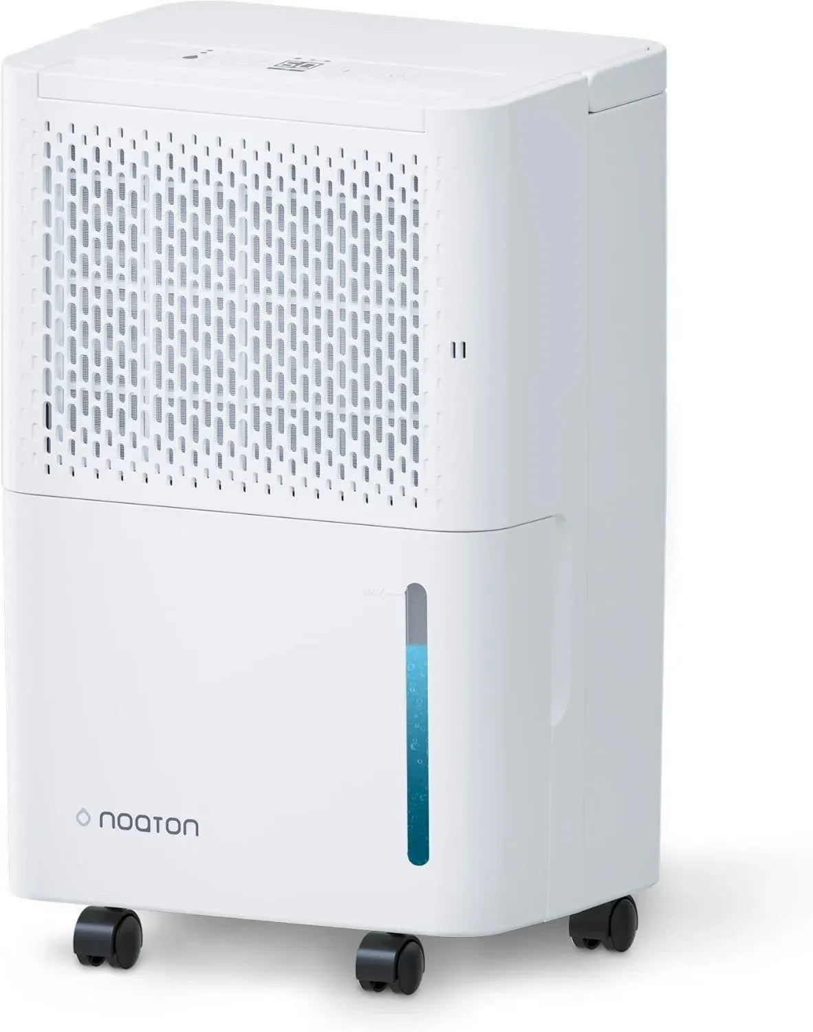 Deumidificatore Noaton DF 4212 per Casa, 13,2L/24h, Area Fino a 45 m², Display LCD, Drenaggio Continuo, Silenzioso, Serbatoio Rimovibile 2,1L, Timer, Riavvio Auto, per Ambienti Interrati e Lavanderia