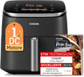 COSORI Friggitrice ad Aria 6L, Air Fryer con Motore DC e 9 Programmi, 5 Velocità Ventola, 110 Ricette, 1725W